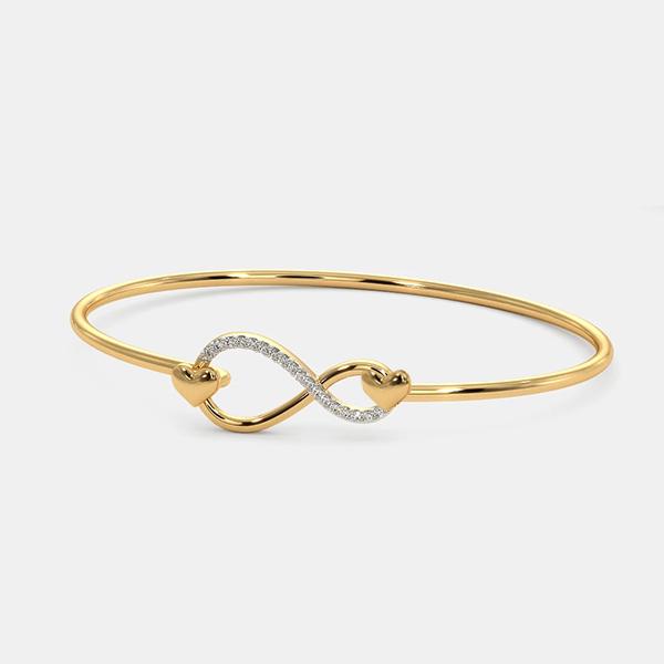 Aditya Clasp Bangle | BIS Hallmarked Gold Jewellery