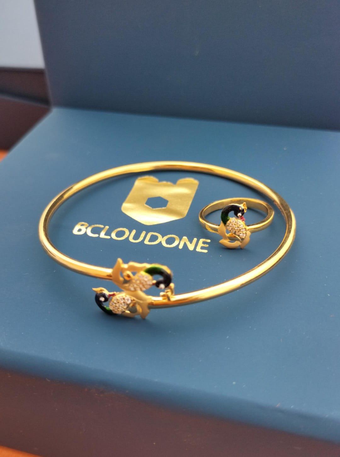 Peacock Ladies Ring (Gold 22k Yellow)